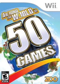 Around the World In 50 Games Wii US box art